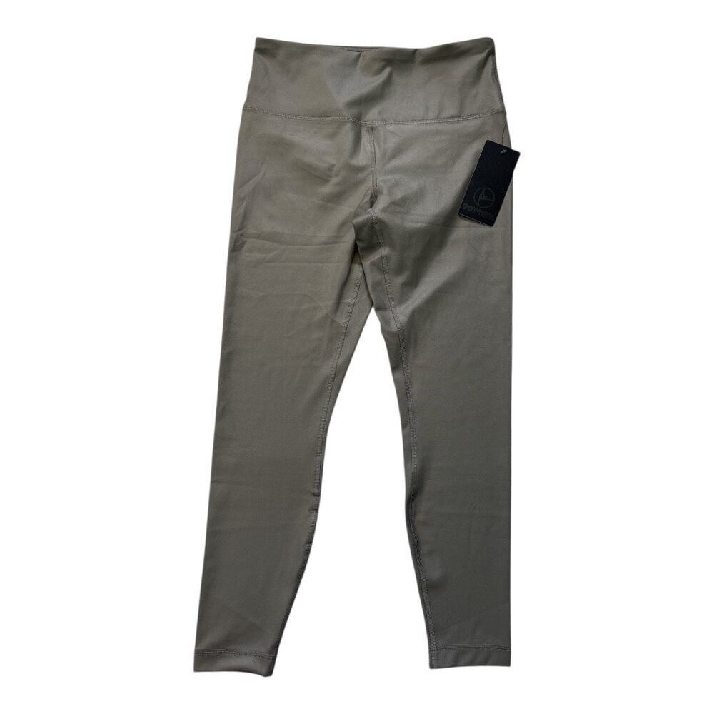 90 Degree by Reflex High Shine Faux Leather Legging Mulled Basil Size Medium - Picture 4 of 6